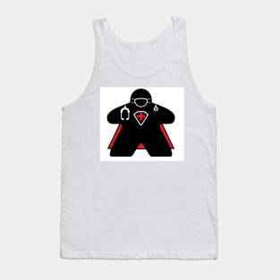 Hero Doctor Meeple Tank Top